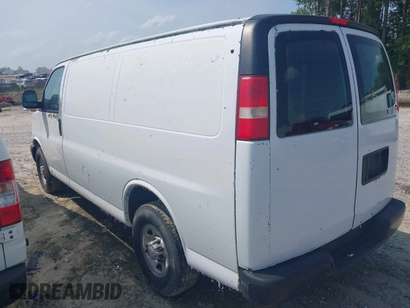 2012 Chevrolet Express Cargo with VIN 1GCWGFCA6C1194707, listed as a IAAI auction lot 42424538 with 335,965 mi miles and . Bid and sale history available at DreamBid. Image 3.