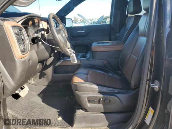 2021 Chevrolet Silverado 1500 High Country with VIN 3GCUYHET7MG234553, listed as a Copart auction lot 52436555 with 0 mi miles and Salvage Title. Bid and sale history available at carsss.com. Image 7.