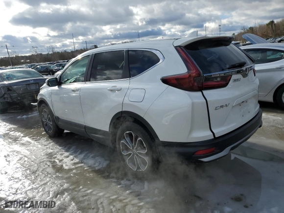 2020 Honda CR-V EX-L with VIN 2HKRW2H88LH700206, listed as a Copart auction lot 43580085 with 63,650 mi miles and Salvage Title. Bid and sale history available at carsss.com. Image 2.