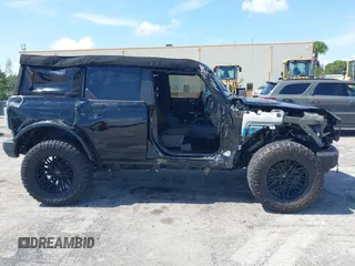 2023 Ford Bronco with VIN 1FMDE5BH3PLA99520, listed as a IAAI auction lot 42684872 with 11,118 mi miles and . Bid and sale history available at DreamBid. Image 6.