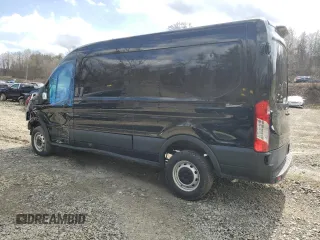 2021 Ford Transit Cargo with VIN 1FTBR1C82MKA77940, listed as a Copart auction lot 49711275 with 34,989 mi miles and Salvage Title. Bid and sale history available at DreamBid. Image 2.