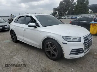 2018 Audi SQ5 Premium Plus with VIN WA1A4AFY0J2176476, listed as a Copart auction lot 53532664 with 72,600 mi miles and . Bid and sale history available at DreamBid. Image 4.