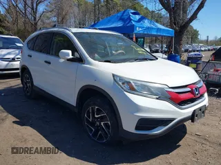 2016 Honda CR-V SE with VIN 5J6RM4H49GL016386, listed as a IAAI auction lot 42034469 with 334,283 mi miles and . Bid and sale history available at carsss.com. Image 1.
