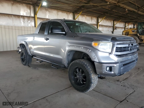 2015 Toyota Tundra 4WD Truck SR with VIN 5TFUW5F15FX448604, listed as a Copart auction lot 51535305 with 122,339 mi miles and Salvage Title. Bid and sale history available at carsss.com. Image 4.