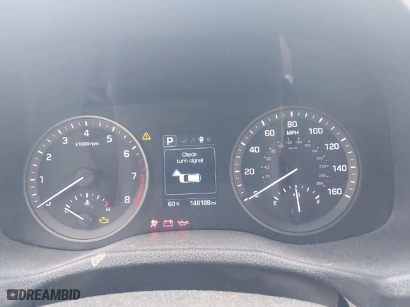 2017 Hyundai Tucson Sport with VIN KM8J3CA29HU342527, listed as a IAAI auction lot 41747292 with 148,188 mi miles. Bid and sale history available at carsss.com. Image 7.
