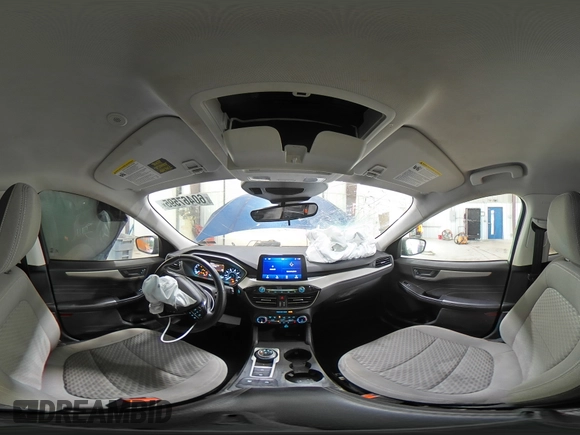 2022 Ford Escape SE z VIN 1FMCU0G67NUA96619, wystawiony jako Copart lot #60467595 z przebiegiem 30 336 mil mil oraz Szkoda całkowita • Salvage title. Historia ofert i sprzedaży dostępna na DreamBid. Obrazek 16.