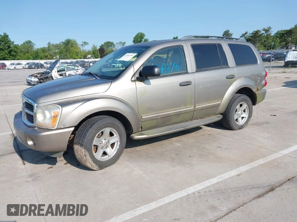 2004 Dodge Durango Limited z VIN 1D8HB58D64F100559, wystawiony jako IAAI lot #42369791 z przebiegiem 266 727 mil mil oraz . Historia ofert i sprzedaży dostępna na DreamBid. Obrazek 2.