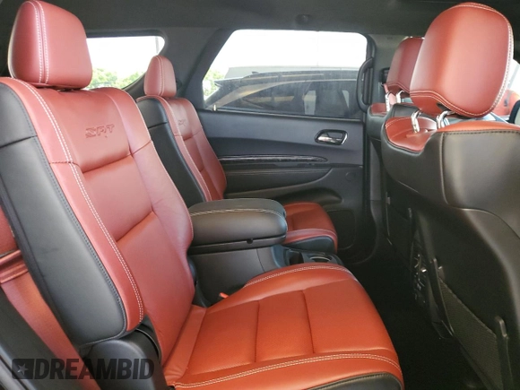 2024 Dodge Durango SRT Hellcat Premium с VIN 1C4SDJH93RC111921, выставлен на аукционе Copart как лот 56499965 с пробегом 3 153 миль миль и Чистый • Clean title. История ставок и продаж доступна на DreamBid. Изображение 10.