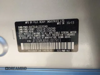 2014 Subaru WRX WRX STI с VIN JF1GV8J65EL007913, выставлен на аукционе IAAI как лот 42249324 с пробегом 102 457 миль миль и . История ставок и продаж доступна на DreamBid. Изображение 9.