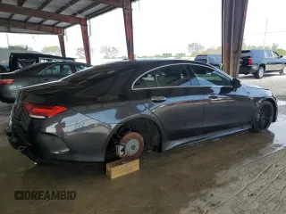 2019 Mercedes-Benz CLS with VIN WDD2J5JB7KA006996, listed as a Copart auction lot 81696554 with 0 mi miles and Salvage Title. Bid and sale history available at carsss.com. Image 3.