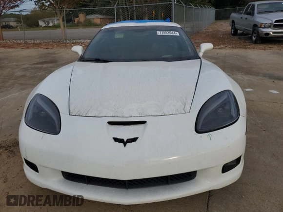 2012 Chevrolet Corvette Z16 Grand Sport 3LT with VIN 1G1YW2DW2C5106722, listed as a Copart auction lot 77883044 with 125,642 mi miles and Salvage title. Bid and sale history available at DreamBid. Image 5.
