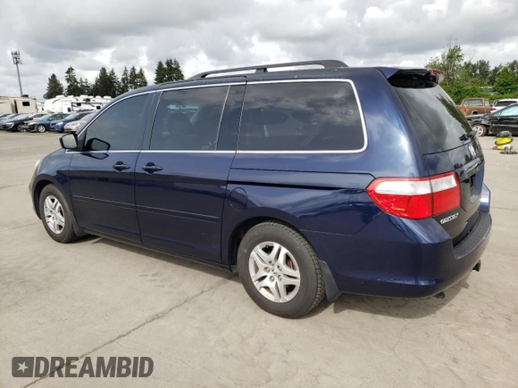 2006 Honda Odyssey EX with VIN 5FNRL38436B089189, listed as a Copart auction lot 57311505 with 165,325 mi miles and Salvage title. Bid and sale history available at DreamBid. Image 2.