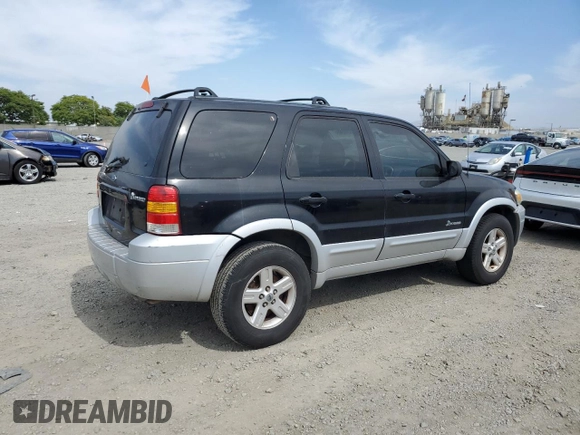 2006 Ford Escape Hybrid with VIN 1FMCU95H46KA58237, listed as a Copart auction lot 57710345 with 185,313 mi miles and Clean title. Bid and sale history available at DreamBid. Image 3.