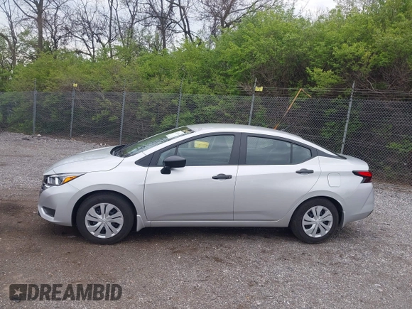 2024 Nissan Versa S with VIN 3N1CN8DV7RL869457, listed as a IAAI auction lot 42029314 with 2,922 mi miles. Bid and sale history available at carsss.com. Image 14.