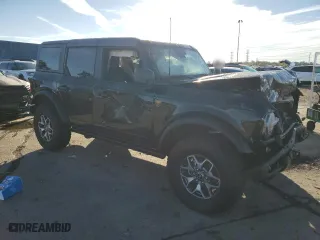 2024 Ford Bronco Badlands with VIN 1FMEE9BP5RLA45061, listed as a Copart auction lot 74186774 with 767 mi miles and Salvage Title. Bid and sale history available at carsss.com. Image 4.