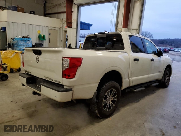 2023 Nissan Titan SV with VIN 1N6AA1ED1PN102940, listed as a Copart auction lot 85560294 with 54,240 mi miles and Clean title. Bid and sale history available at DreamBid. Image 3.