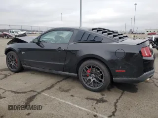 2010 Ford Mustang GT with VIN 1ZVBP8CH5A5144584, listed as a Copart auction lot 43932005 with 64,353 mi miles and Salvage Title. Bid and sale history available at carsss.com. Image 2.