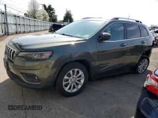 2019 Jeep Cherokee Latitude with VIN 1C4PJLCB0KD448342, listed as a Copart auction lot 51621495 with 86,551 mi miles and Salvage Title. Bid and sale history available at carsss.com. Image 1.