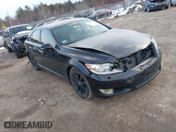 2010 Lexus LS 460 with VIN JTHCL5EFXA5006874, listed as a IAAI auction lot 41393546 with 177,007 mi miles and . Bid and sale history available at DreamBid. Image 1.