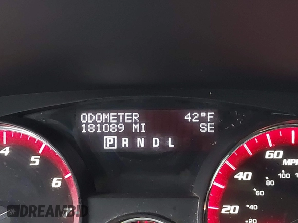 2011 GMC Acadia SLT1 with VIN 1GKKVRED5BJ214252, listed as a IAAI auction lot 41502807 with 181,089 mi miles. Bid and sale history available at carsss.com. Image 16.