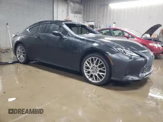 2021 Lexus RC with VIN JTHD85EC8M5006372, listed as a Copart auction lot 77558664 with 37,846 mi miles and Salvage Title. Bid and sale history available at carsss.com. Image 4.