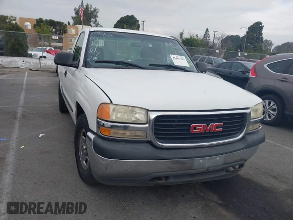 2000 GMC New Sierra 1500 SLE with VIN 1GTEC14T4YE363679, listed as a IAAI auction lot 41467204 with 150,724 mi miles. Bid and sale history available at carsss.com. Image 1.