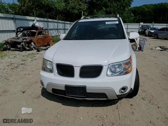 2007 Pontiac Torrent with VIN 2CKDL63FX76112049, listed as a Copart auction lot 67458984 with 131,306 mi miles and Salvage Title. Bid and sale history available at carsss.com. Image 12.