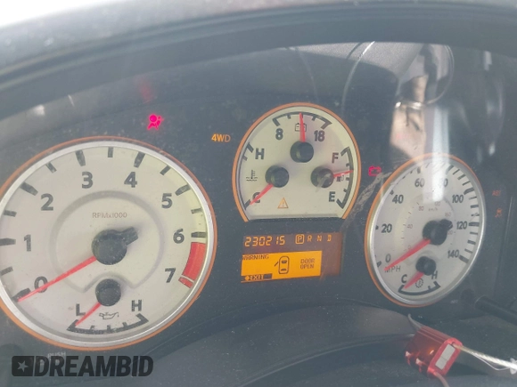 2012 Nissan Titan SL with VIN 1N6BA0EC1CN326919, listed as a IAAI auction lot 42630368 with 230,215 mi miles and . Bid and sale history available at DreamBid. Image 7.