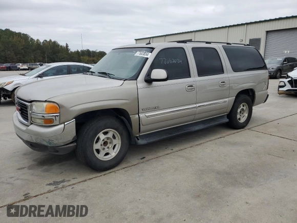 2005 GMC Yukon XL SLE with VIN 1GKEC16Z25J174781, listed as a Copart auction lot 77682034 with 223,441 mi miles and Clean Title. Bid and sale history available at DreamBid. Image 1.
