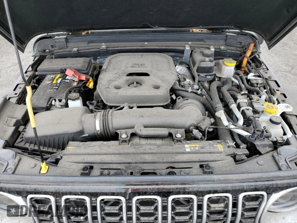 2024 Jeep Wrangler Sahara with VIN 1C4RJXP6XRW168603, listed as a Copart auction lot 59056565 with 5,625 mi miles and Non repairable. Bid and sale history available at DreamBid. Image 12.