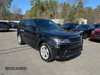 2018 Land Rover Range Rover Sport HSE with VIN SALWR2RVXJA414725, listed as a Copart auction lot 52300335 with 77,046 mi miles and Clean Title. Bid and sale history available at carsss.com. Image 2.
