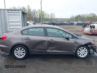 2012 Honda Civic EX-L with VIN 2HGFB2F9XCH505616, listed as a IAAI auction lot 41935511 with 62,298 mi miles and . Bid and sale history available at DreamBid. Image 13.