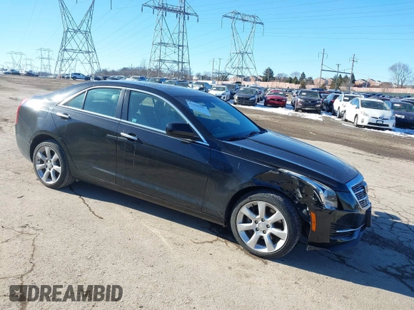 2016 Cadillac ATS Standard AWD z VIN 1G6AG5RX5G0103585, wystawiony jako IAAI lot #41439995 z przebiegiem 58 615 mil mil oraz . Historia ofert i sprzedaży dostępna na DreamBid. Obrazek 1.