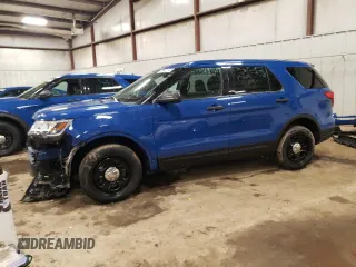 2018 Ford Police Interceptor Utility z VIN 1FM5K8AT6JGC19430, wystawiony jako Copart lot #47269025 z przebiegiem 127 011 mil mil oraz Tytuł czysty. Historia ofert i sprzedaży dostępna na DreamBid. Obrazek 1.