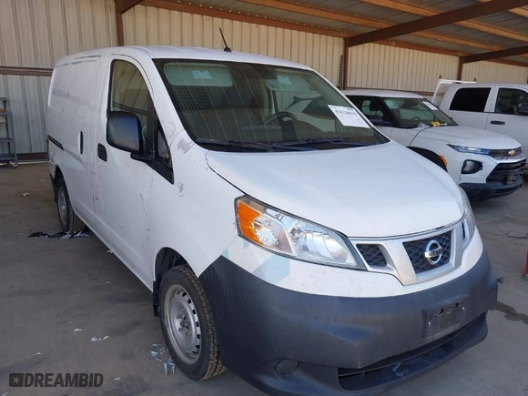 2018 Nissan NV200 Compact Cargo S with VIN 3N6CM0KN8JK704139, listed as a IAAI auction lot 41624010 with 186,513 mi miles. Bid and sale history available at carsss.com. Image 1.