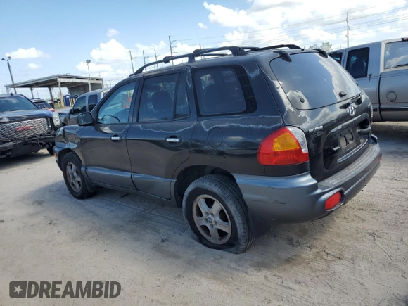 2002 Hyundai Santa Fe GLS with VIN KM8SC13D72U190570, listed as a Copart auction lot 77257524 with 244,808 mi miles and Salvage Title. Bid and sale history available at carsss.com. Image 2.