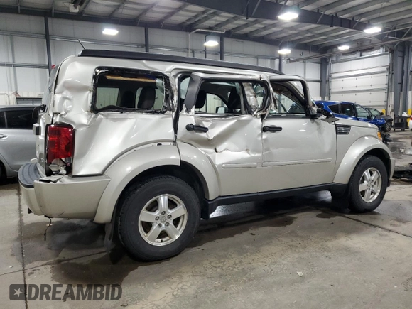 2008 Dodge Nitro SXT with VIN 1D8GU28K08W151452, listed as a Copart auction lot 52162445 with 56,168 mi miles and Salvage Title. Bid and sale history available at carsss.com. Image 3.
