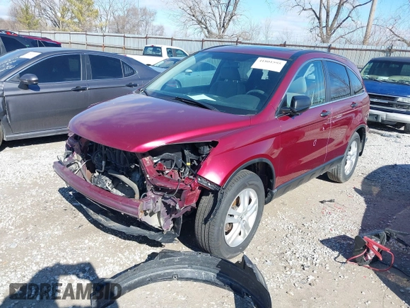 2010 Honda CR-V EX with VIN 3CZRE4H53AG705172, listed as a IAAI auction lot 41801595 with 170,301 mi miles. Bid and sale history available at carsss.com. Image 18.