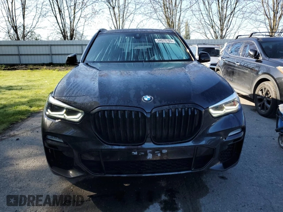 2021 BMW X5 xDrive45e with VIN 5UXTA6C0XM9E92063, listed as a Copart auction lot 54070165 with 14,725 mi miles and Salvage Title. Bid and sale history available at DreamBid. Image 5.