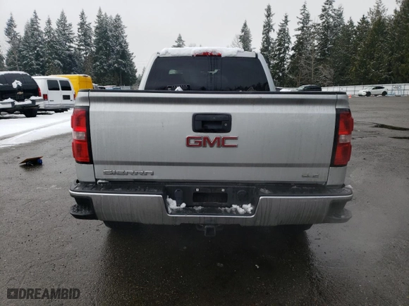 2017 GMC Sierra 1500 SLE with VIN 1GTV2MEC4HZ188104, listed as a Copart auction lot 44368385 with 119,903 mi miles and Salvage Title. Bid and sale history available at carsss.com. Image 6.