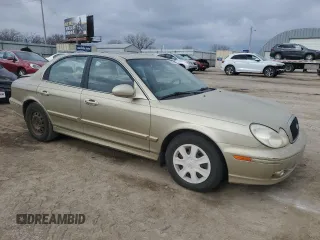 2004 Hyundai Sonata with VIN KMHWF25S74A954111, listed as a Copart auction lot 86646414 with 139,588 mi miles and Salvage Title. Bid and sale history available at carsss.com. Image 4.
