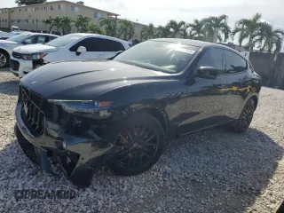 2020 Maserati Levante S with VIN ZN661YUS1LX356050, listed as a Copart auction lot 75407024 with 64,099 mi miles and Salvage Title. Bid and sale history available at carsss.com. Image 1.