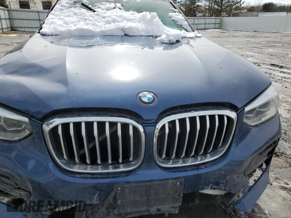 2020 BMW X4 xDrive30i with VIN 5UX2V1C02LLZ32858, listed as a Copart auction lot 42176563 with 0 mi miles. Bid and sale history available at carsss.com. Image 11.