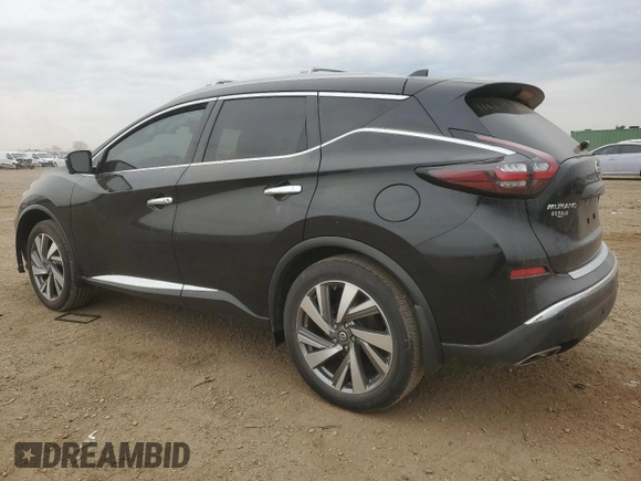 2019 Nissan Murano SL z VIN 5N1AZ2MS4KN153421, wystawiony jako Copart lot #52721285 z przebiegiem 53 861 mil mil oraz Szkoda całkowita • Salvage title. Historia ofert i sprzedaży dostępna na DreamBid. Obrazek 2.