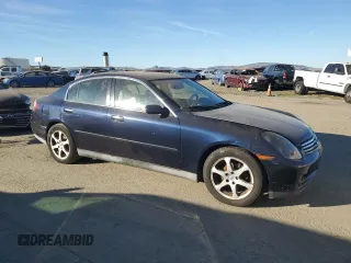 2003 Infiniti G35 w/Leather z VIN JNKCV51E23M015424, wystawiony jako Copart lot #87714105 z przebiegiem 174 773 mil mil oraz Szkoda całkowita • Salvage title. Historia ofert i sprzedaży dostępna na DreamBid. Obrazek 4.