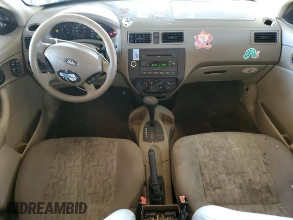 2005 Ford Focus S with VIN 1FAFP34N95W264003, listed as a Copart auction lot 50100355 with 155,742 mi miles and Salvage Title. Bid and sale history available at carsss.com. Image 8.