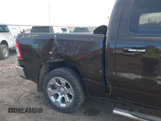 2019 Ram 1500 Big Horn/Lone Star with VIN 1C6SRFFT7KN781986, listed as a IAAI auction lot 41725219 with 62,351 mi miles. Bid and sale history available at carsss.com. Image 19.