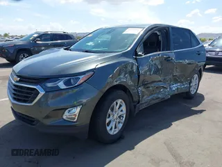 2020 Chevrolet Equinox LT with VIN 3GNAXKEV7LL341152, listed as a IAAI auction lot 41934001 with 87,246 mi miles and . Bid and sale history available at carsss.com. Image 2.