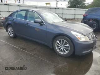 2007 Infiniti G35 Journey with VIN JNKBV61E37M724595, listed as a Copart auction lot 75859344 with 69,052 mi miles and Salvage Title. Bid and sale history available at DreamBid. Image 4.