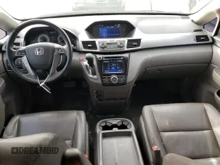 2014 Honda Odyssey EX-L with VIN 5FNRL5H65EB133365, listed as a Copart auction lot 86733834 with 116,391 mi miles and Salvage Title. Bid and sale history available at carsss.com. Image 8.